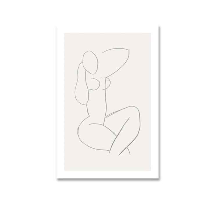 Skandinaviske vintage figurmønstre – lerretsbilder