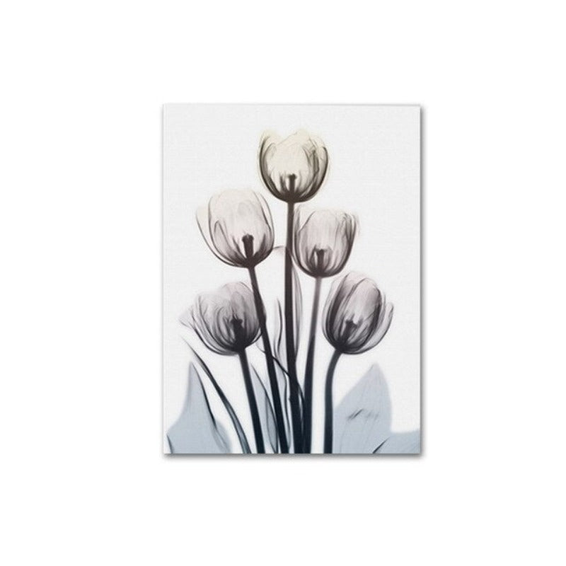 Moderne europeisk tulipan – lerretbilde