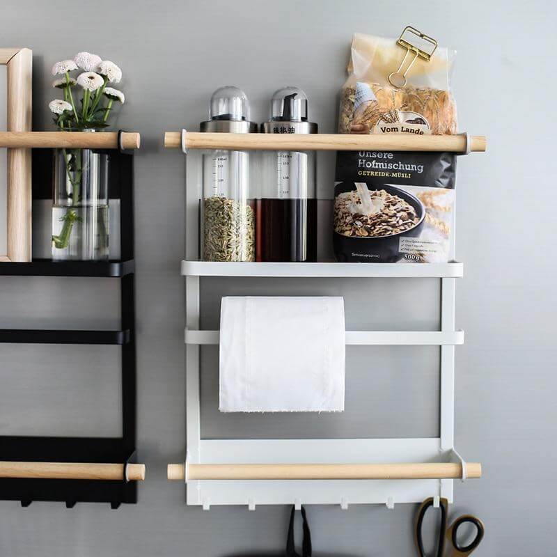 Magnetisk Smart Kjøkkenhylle Organizer | Skanto