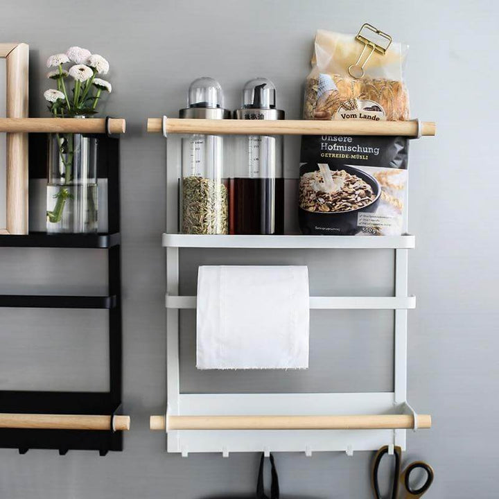 Magnetisk Smart Kjøkkenhylle Organizer | Skanto