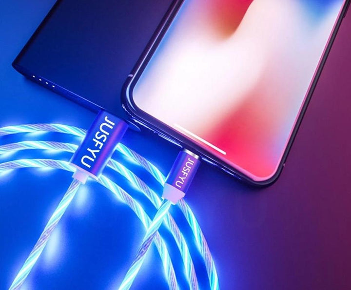 Bryte - LED Mobiltelefon Laderkabel | Skanto