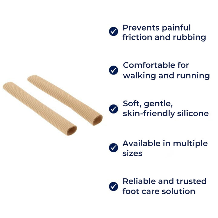 Corn & Blister Relief – Myk Gelpute – Reduserer Friksjon & Smerte – Behagelig hele dagen ved Gange & Løping Skanto
