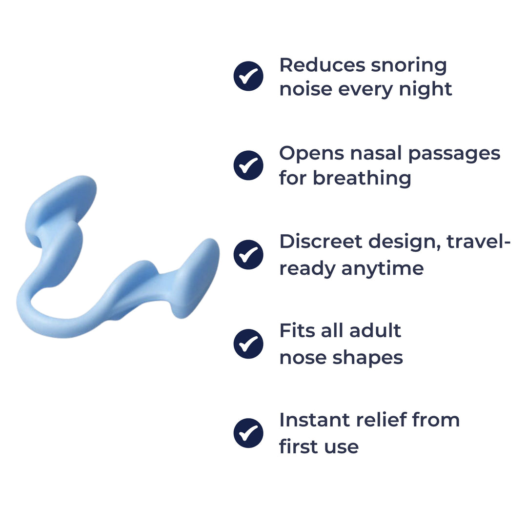 Snorking Nasal Dilator – Myk Silikon – Komfortabel Passform – Voksne Som Søker Snorkefri Søvn – Bedre Hvile Hver Natt Skanto