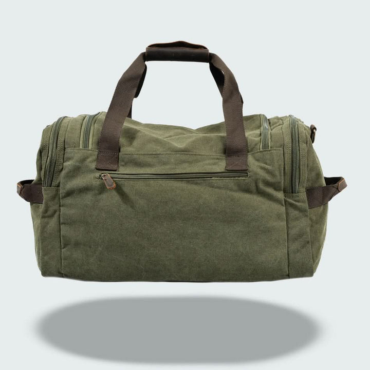 Skanto | Vanguard Voksduker & Lær Reise Duffle – 36,5L