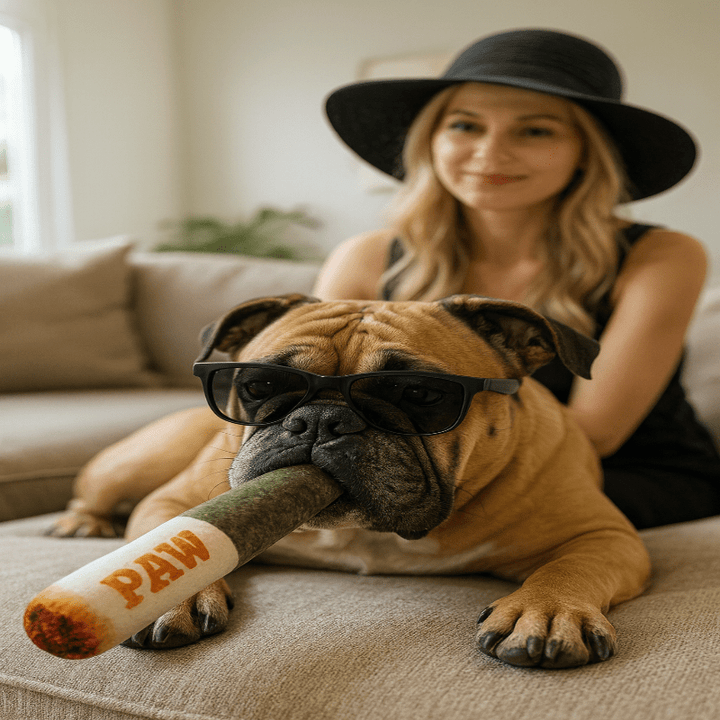 Skanto | PUFF & PAWS – Plush Leddbeskyttelseleketøy for Lekne Valper