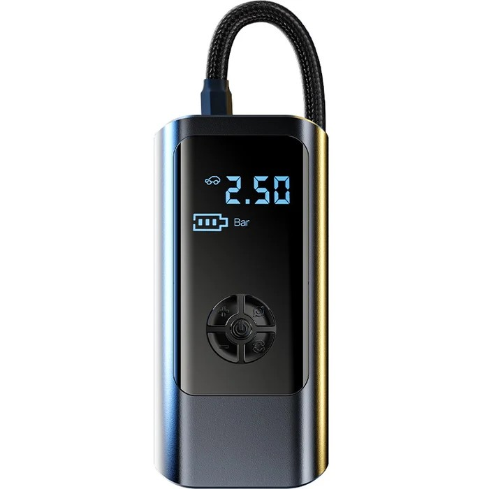 PowerPump Trådløs Luftkompressor – 150 PSI Dekkpumpe med Digital Skjerm & LED | Skanto