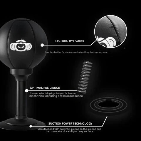 Skanto | Punching Ball med kraftig sugekopp - PowerStrike