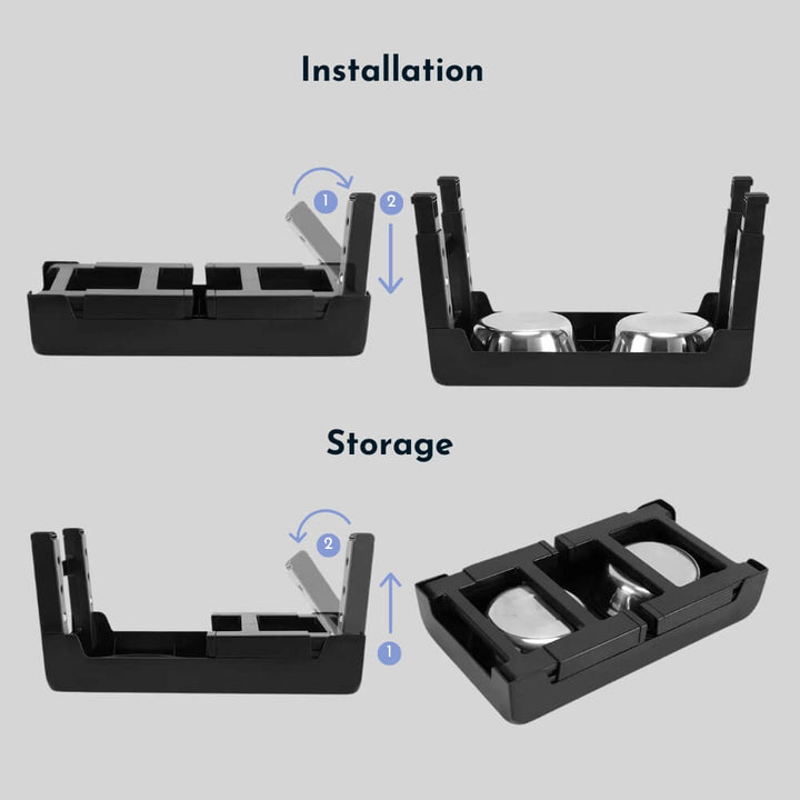 PupLift Hevet Hundeforsyning – Ergonomisk & Sakte Spising for Sunne Måltider | Skanto