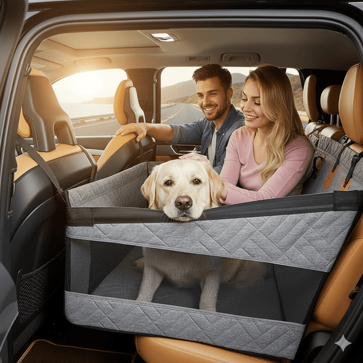 Skanto | PUPPPROTECTOR Plus – Vanntett minneskum bilsete matte for hunder