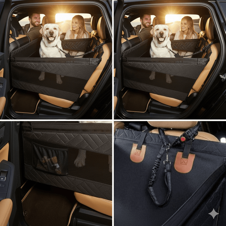 Skanto | PUPPPROTECTOR Plus – Vanntett minneskum bilsete matte for hunder