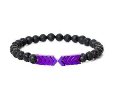 Skanto | Diffuser Lava Stein Armbånd