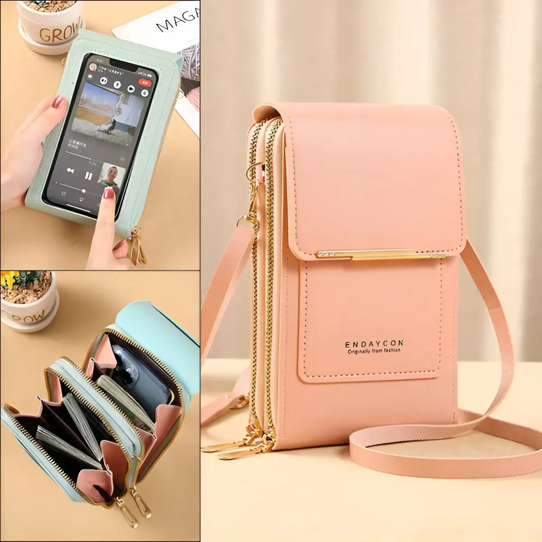 Trendy Leather Anti-Theft Women's Shoulder Bag - SecureStyle | Skanto
