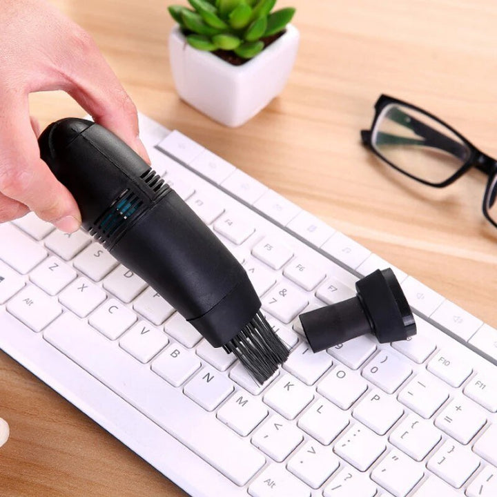 Skanto | MiniVac - Effektiv rengjøring - Tastaturbeskyttelse - Anti-støv!