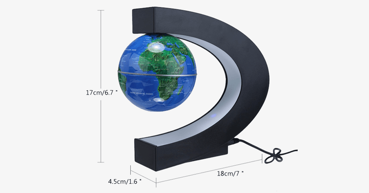 Skanto | Modern Globe – Nyt den magiske magnetiske svevningen av verden!