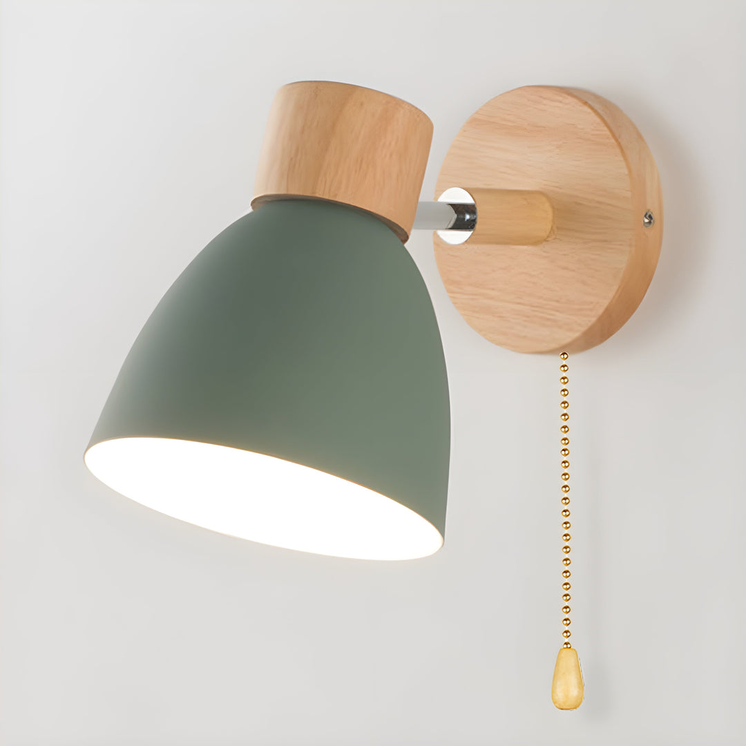 Skanto | Tre Norsk Vegglampe med Bryter for Soverommet
