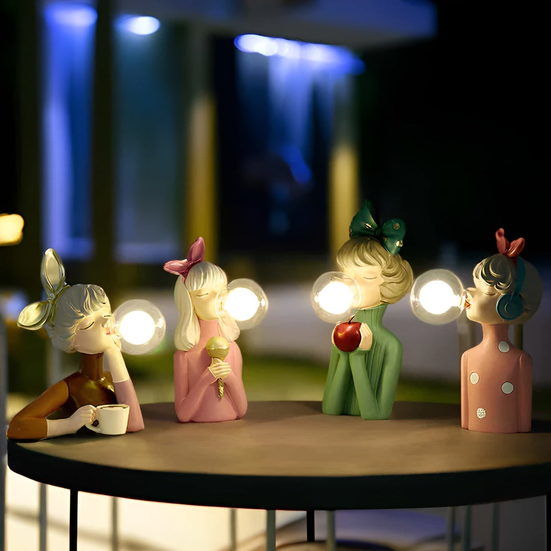 BubbleGlam Luxe Belysning – Stemningsskaper med Elegant Bobledesign