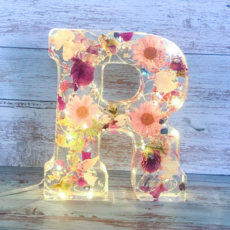 Skanto | Blomster Harpikslampe