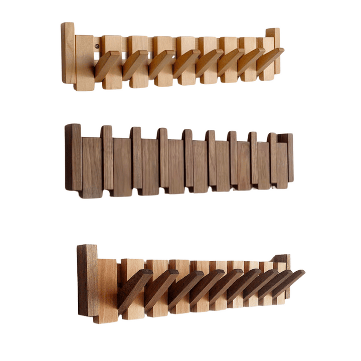 Skanto | Garderobe - PianoWood - Handgemachtes Design - 5-13 Haken