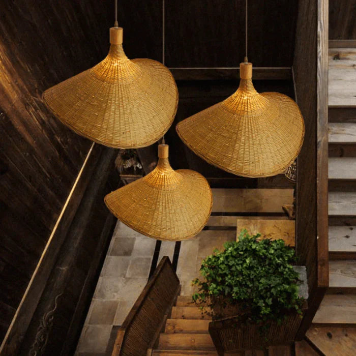 Skanto | Rattan Pendellampe - RusticWeave