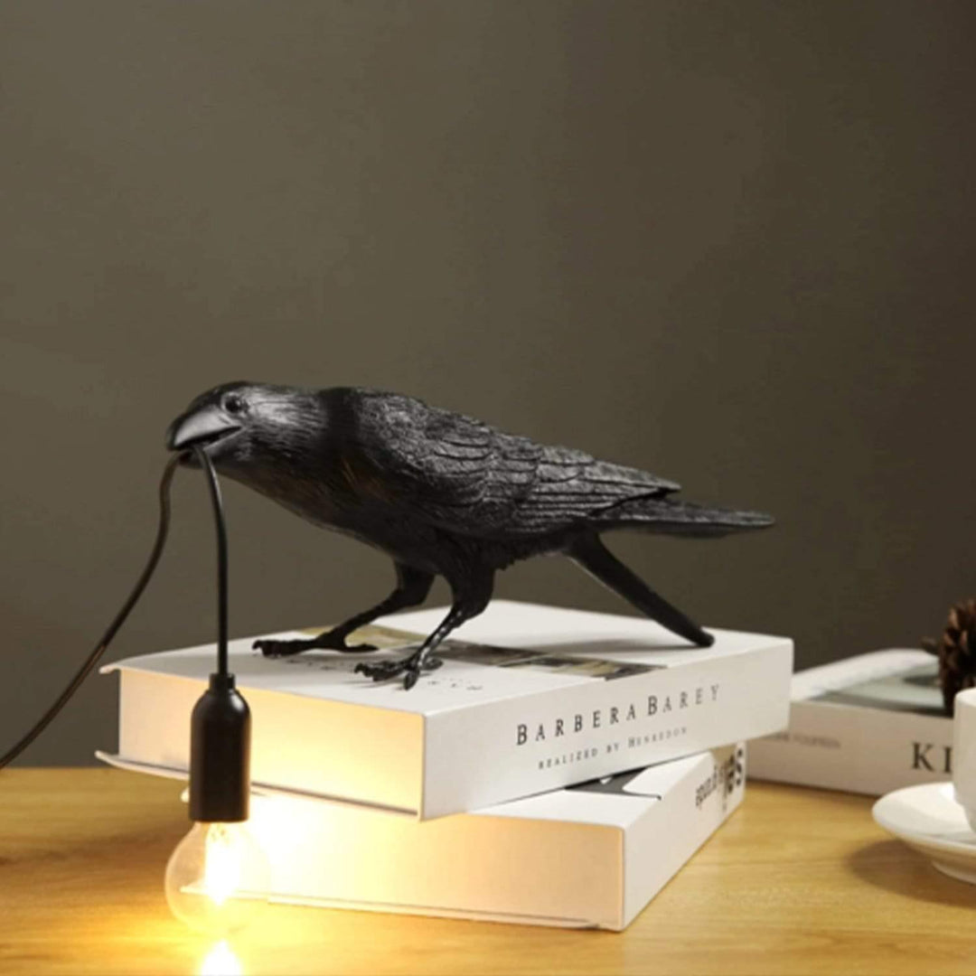 Den ravn fuglelampe