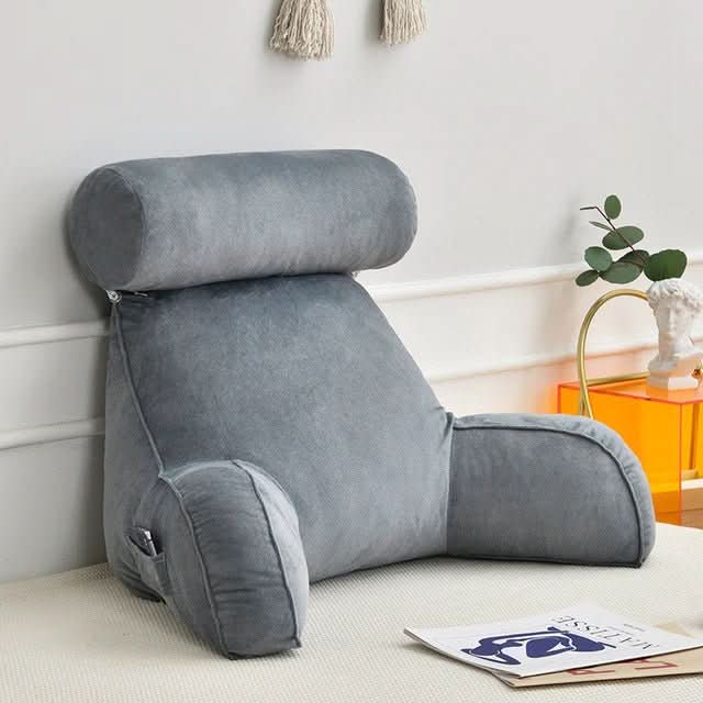 Skanto | Ryggstøtte Lesepute med Armer og Lomme