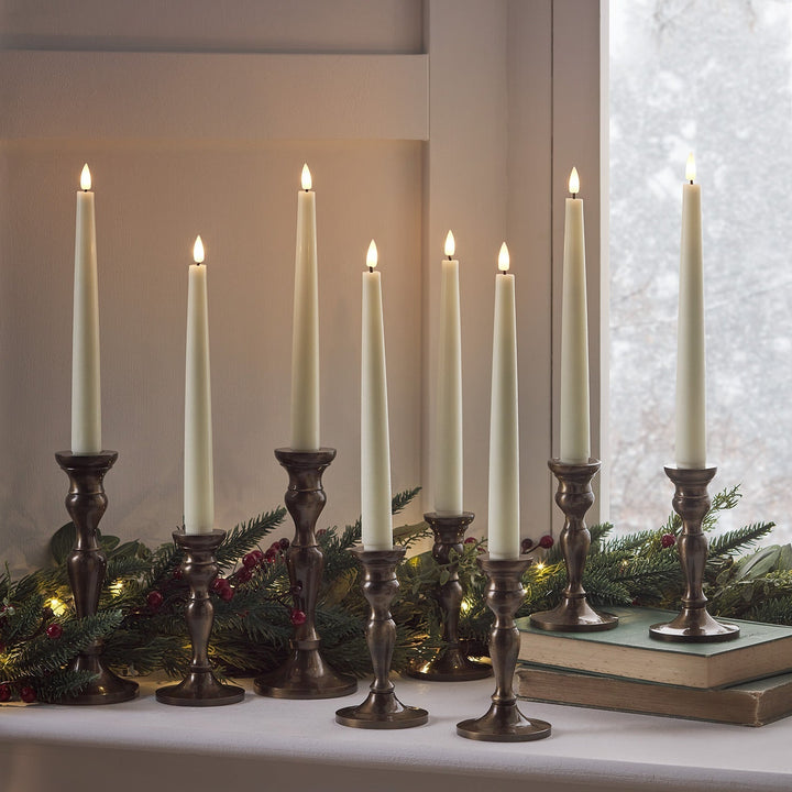 Skanto | LED Voks Flammende Stearinlys Sett