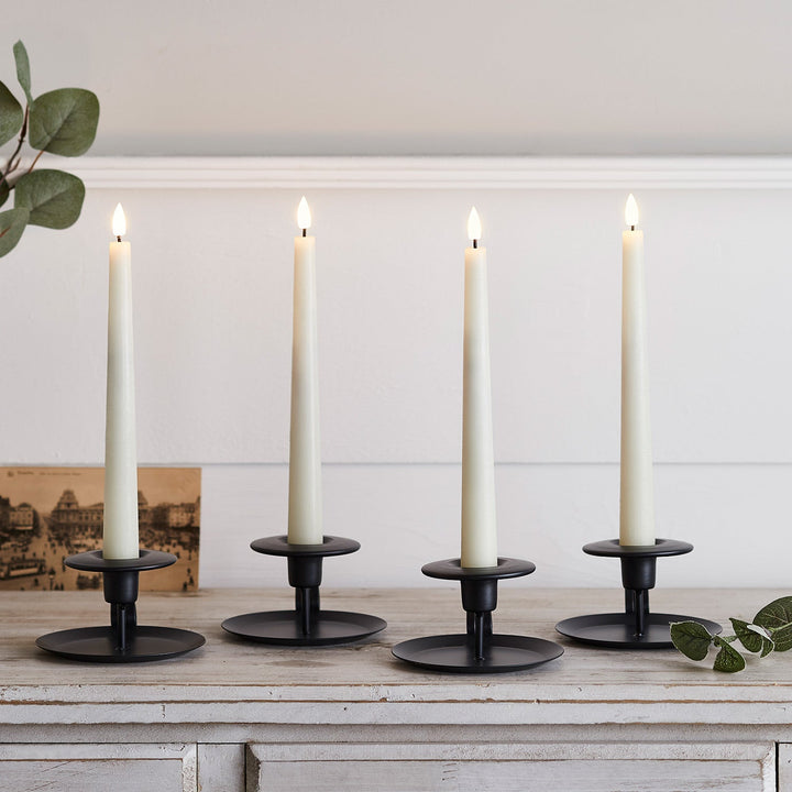 Skanto | LED Voks Flammende Stearinlys Sett