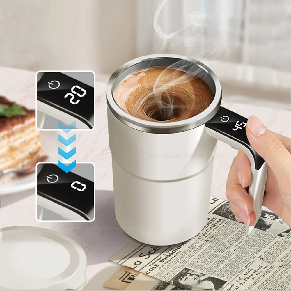 Skanto | Kaffe kopp med selv-røring og temperaturdisplay