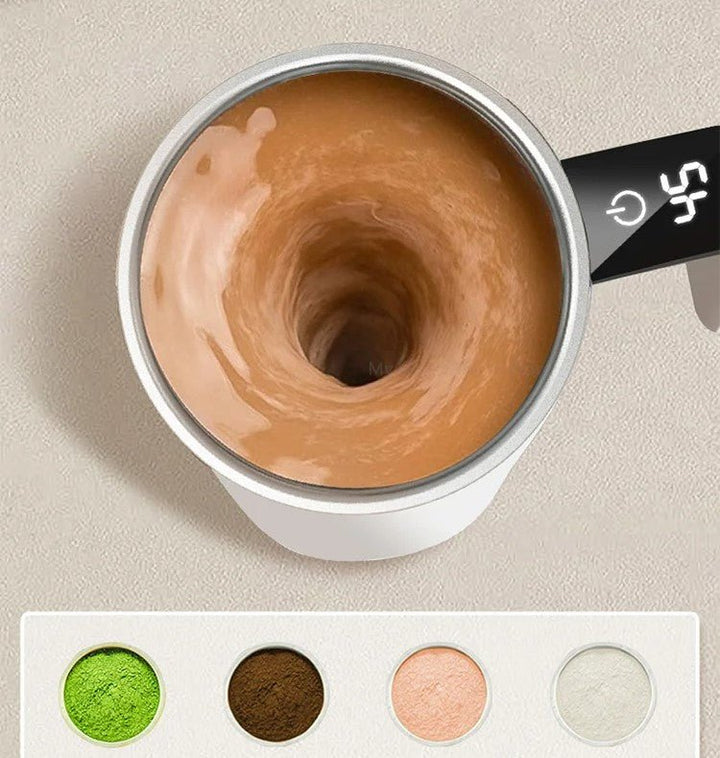 Skanto | Kaffe kopp med selv-røring og temperaturdisplay