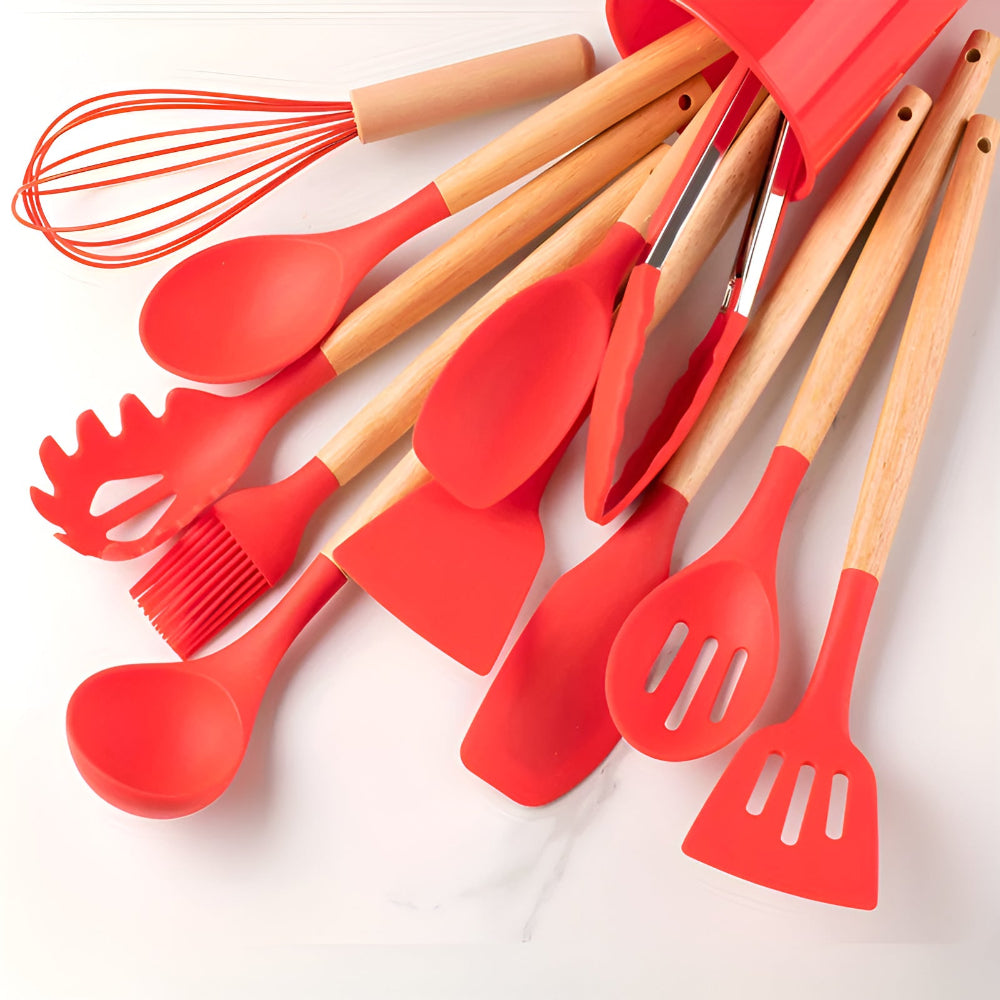 Skanto | Silikon Cooking Utensils Set