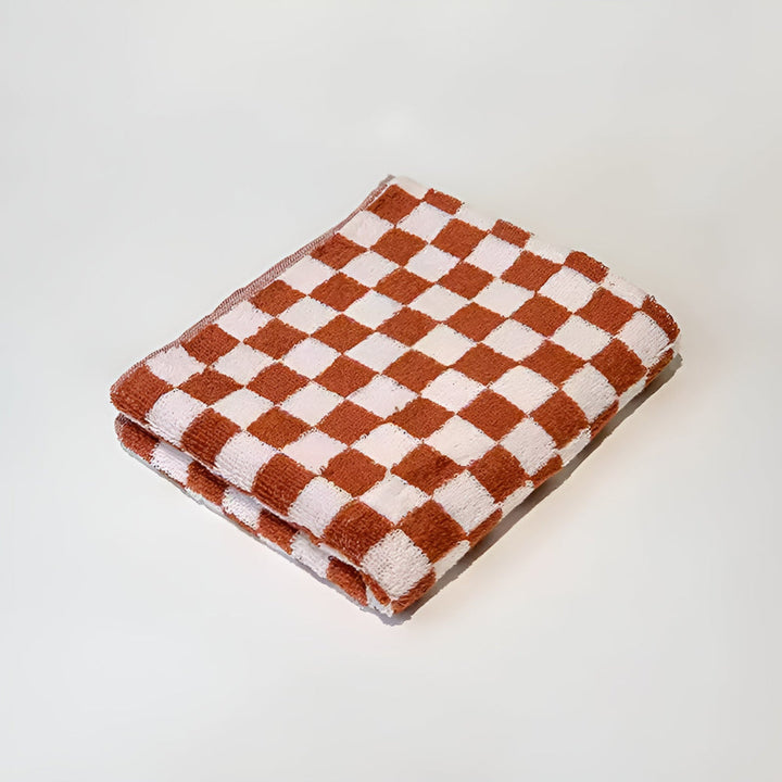 Skanto | Retro Checkmate Bomull Håndkle