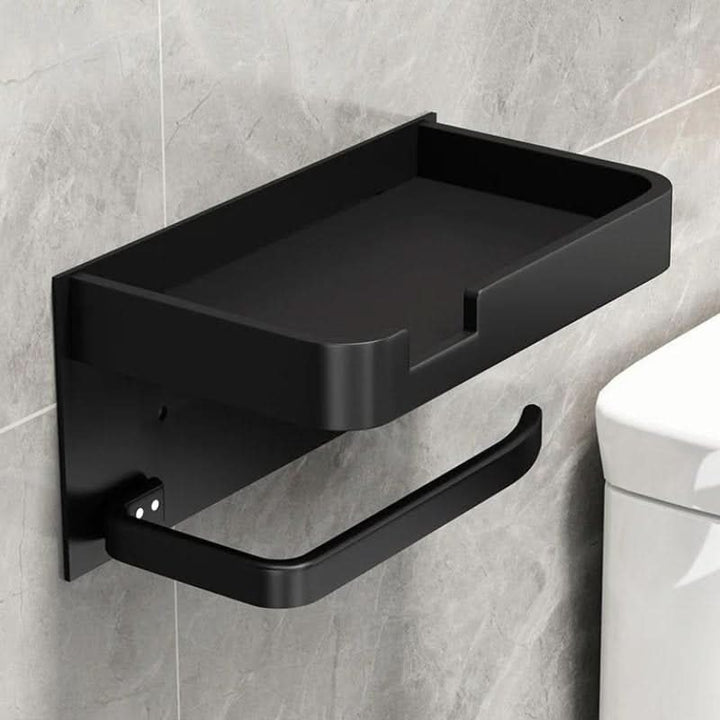 Skanto | Moderne Veggmontert Toalettpapirholder – Metallfinish