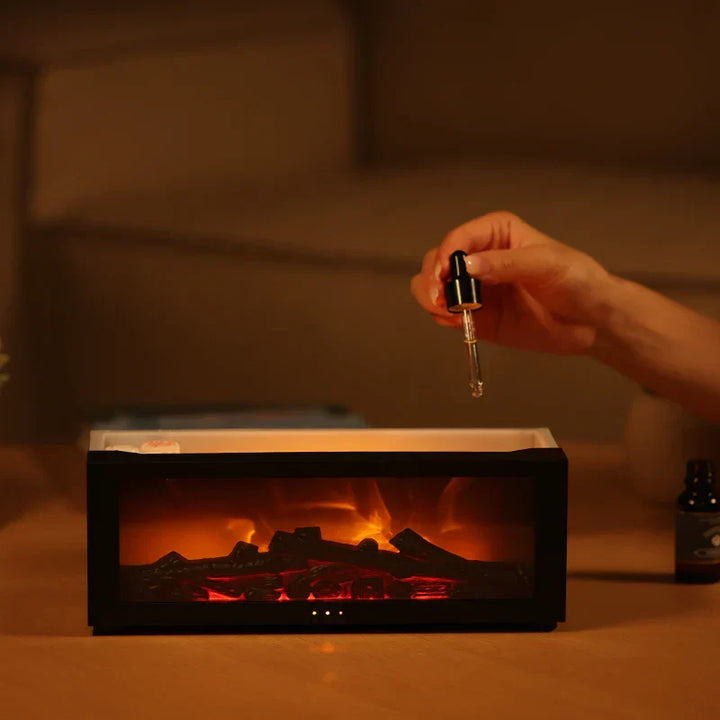 Skanto | Flammeeffekt Aromaterapi Diffuser Luftfukter