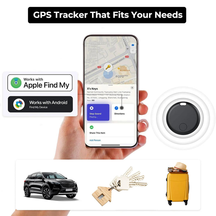 Skanto | Bluetooth GPS Tracker Nøkkelfinner Enhet