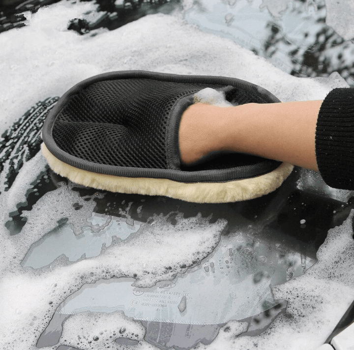 Skanto | Myk Ull Bil Mikrofiber Rengjøringshansker