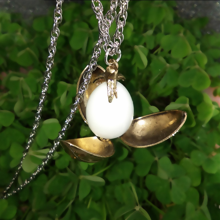 Skanto | Fire Dragon Egg Necklace