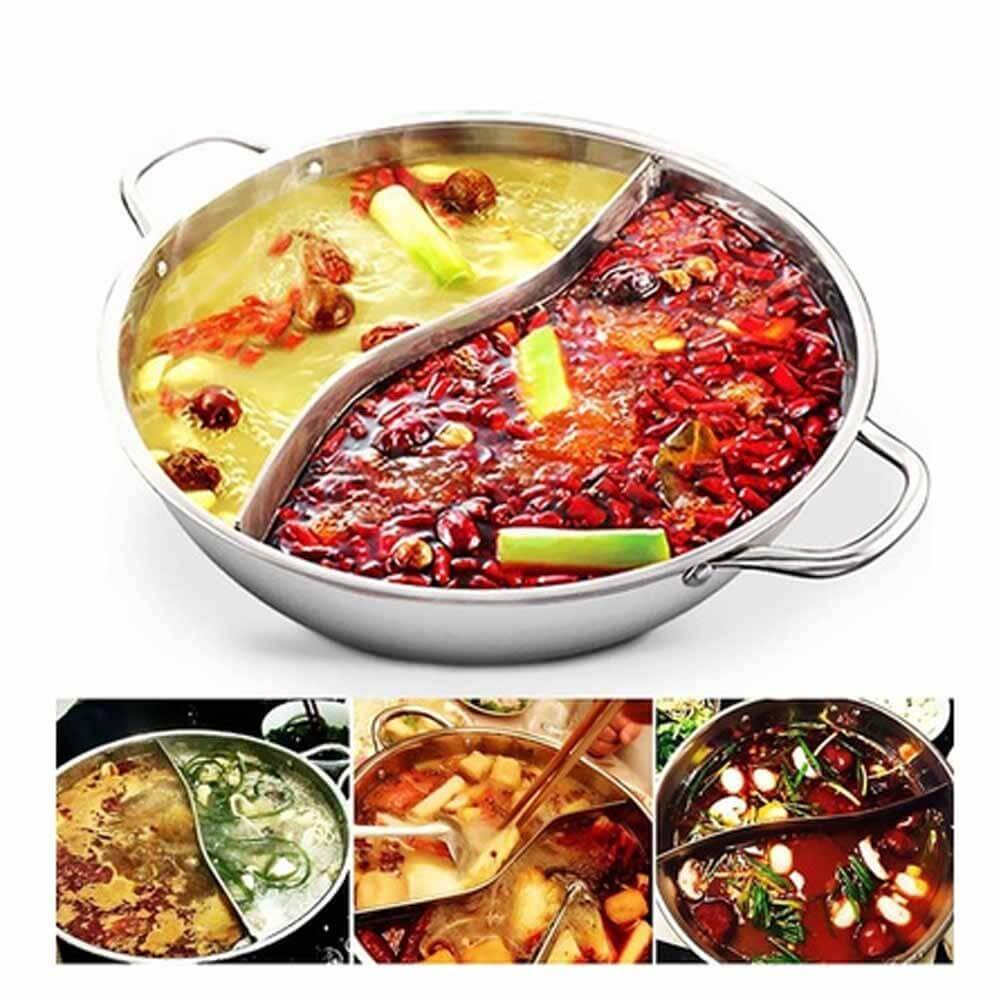 Skanto | Hot Pot Twin Delt Rustfritt Stål Panne