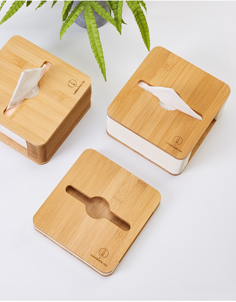 Nordic Bamboo FoldaSkanto Tissue Box | Skanto