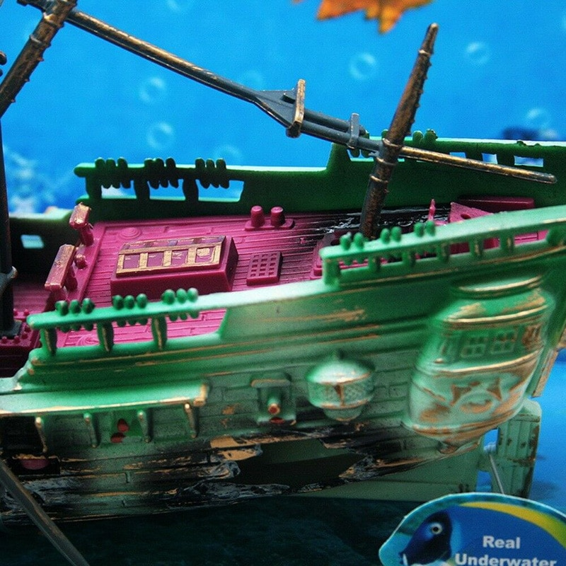 Large Shipwreck Aquarium Decoration | Skanto