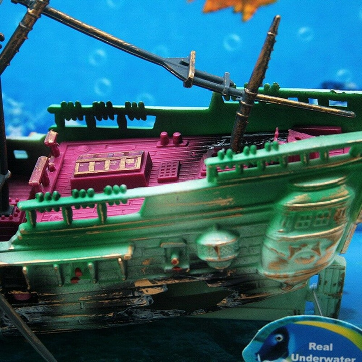 Large Shipwreck Aquarium Decoration | Skanto
