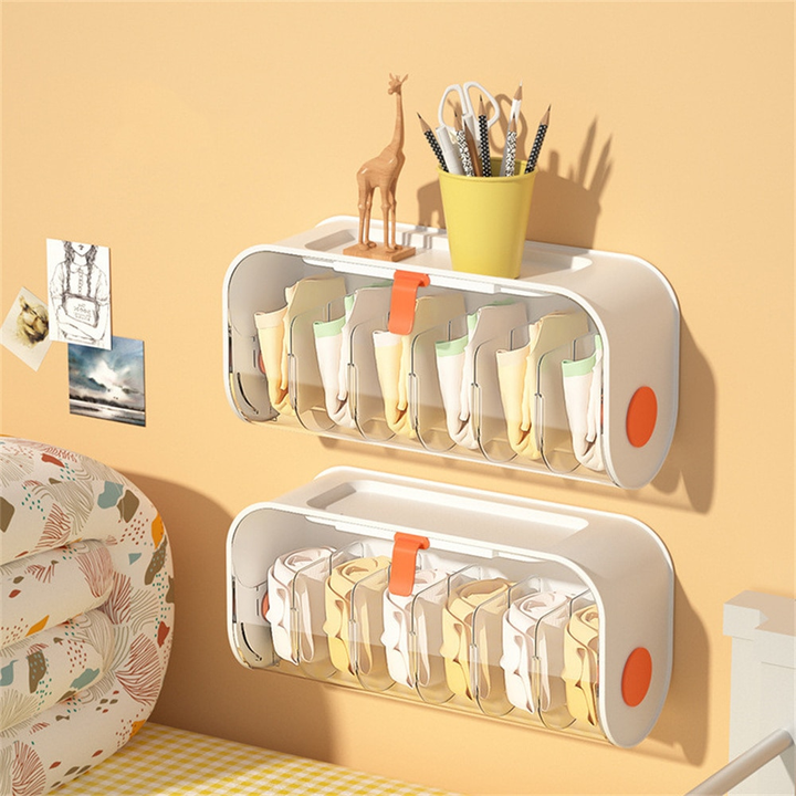 Skanto | Punch-Free Vegg Kles Organizer Oppbevaringsboks