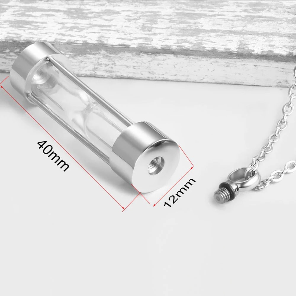 Skanto | Minne Timeglass Glass Necklace