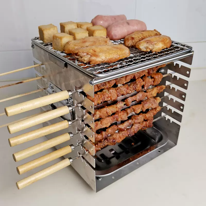 Mini Røykfri Bærbar Kebab Maker | Skanto