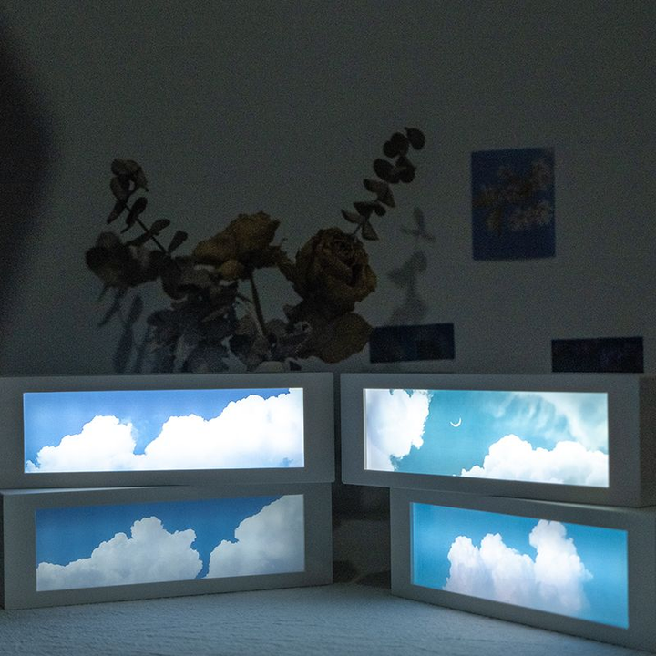 Skanto | LED Molnfull Himmel Oppladbar Nattlampe