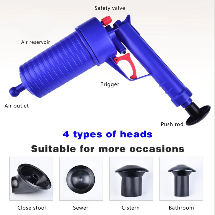 Skanto | Høytrykk Luft Drenering Klumpfjerner Pumpe Stempel Sett