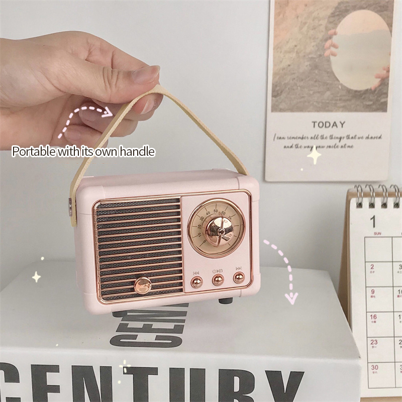 Mini Retro Radio Skantouetooth Høyttaler | Skanto