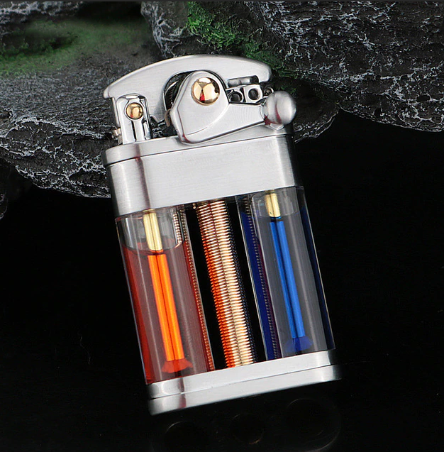 Elegant Retro Slim Metal Lighter | Skanto