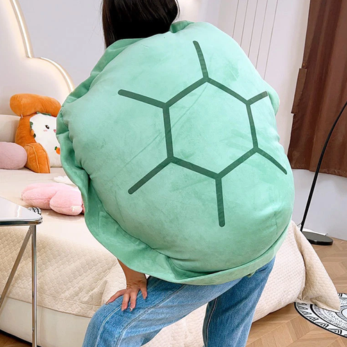 Skanto | Stor Skilpadde Skall Plush Myk Pute