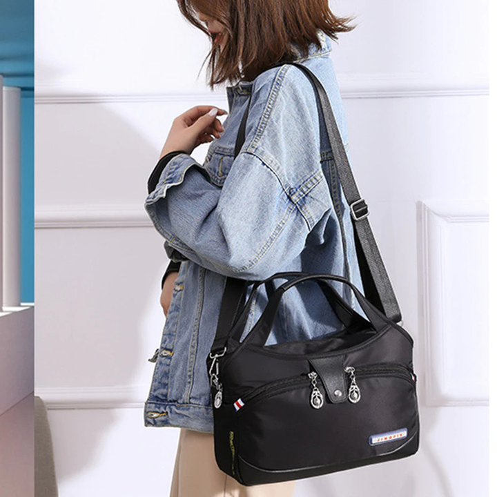 Skanto | Stilfull Stor Kapasitet Vanntett Cross Body Bag