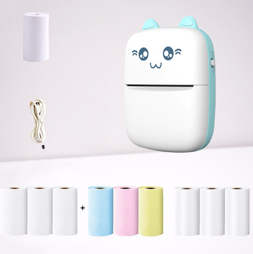 Skanto | Mini Kat Termisk Bluetooth Etiket Skriver